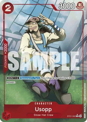 Usopp (Parallel) (ST21-002) Starter Deck EX: Gear 5 Foil