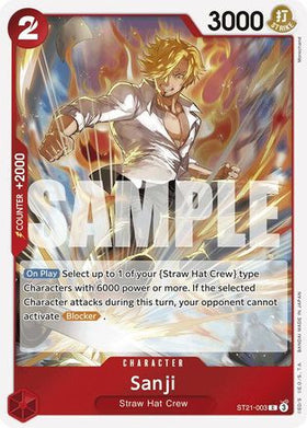 Sanji (ST21-003) Starter Deck EX: Gear 5