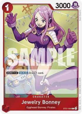 Jewelry Bonney (ST21-004) Starter Deck EX: Gear 5 Foil