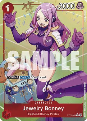 Jewelry Bonney (Parallel) (ST21-004) Starter Deck EX: Gear 5 Foil