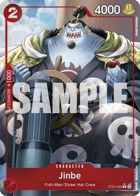 Jinbe (Parallel) (ST21-005) Starter Deck EX: Gear 5 Foil