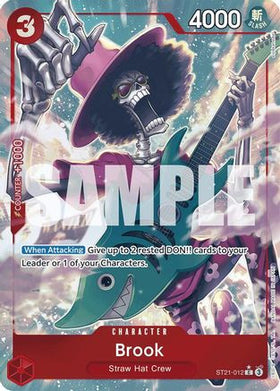 Brook (Parallel) (ST21-012) Starter Deck EX: Gear 5 Foil