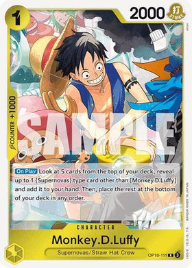 Monkey.D.Luffy (111) (OP10-111) Royal Blood Foil