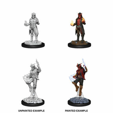 Dungeons & Dragons: Nolzur's Marvelous Unpainted Miniatures - Male Tiefling Sorcerer