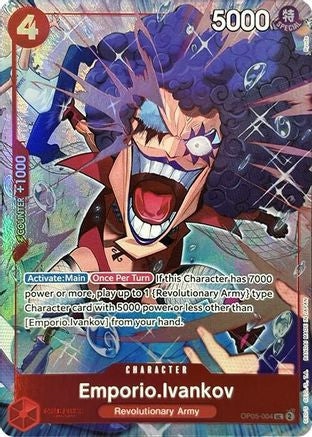 Emporio.Ivankov (Premium Card Collection -Best Selection Vol. 3-) (OP05-004) One Piece Promotion Cards Foil
