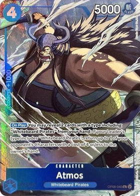 Atmos (Premium Card Collection -Best Selection Vol. 3-) (OP08-040) One Piece Promotion Cards Foil