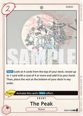 The Peak (EB02-008) Extra Booster: Anime 25th Collection Foil
