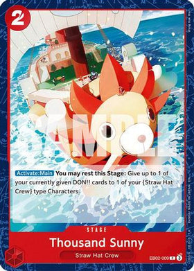 Thousand Sunny (EB02-009) Extra Booster: Anime 25th Collection
