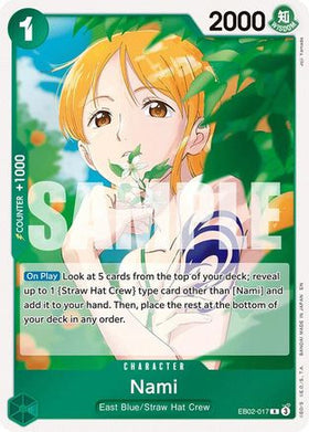 Nami (EB02-017) Extra Booster: Anime 25th Collection Foil