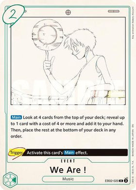 We Are! (EB02-020) Extra Booster: Anime 25th Collection Foil