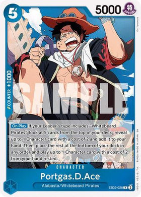 Portgas.D.Ace (EB02-028) Extra Booster: Anime 25th Collection Foil