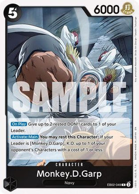 Monkey.D.Garp (EB02-049) Extra Booster: Anime 25th Collection Foil