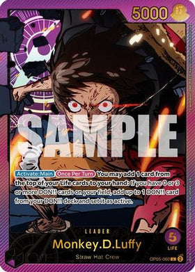 Monkey.D.Luffy (SPR) (OP05-060) Extra Booster: Anime 25th Collection Foil