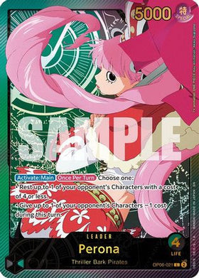 Perona (SPR) (OP06-021) Extra Booster: Anime 25th Collection Foil