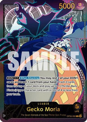 Gecko Moria (SPR) (OP06-080) Extra Booster: Anime 25th Collection Foil