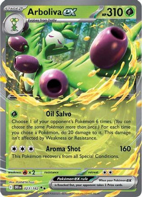 Arboliva ex 23 - SV10 Destined Rivals Holofoil