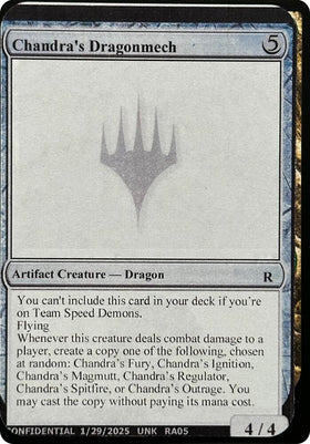 Chandra's Dragonmech