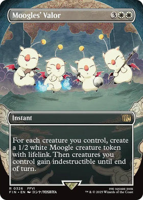 Moogles' Valor (Borderless)