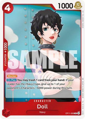 Doll (OP11-008) A Fist of Divine Speed Foil