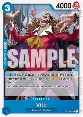 Vito (OP11-042) A Fist of Divine Speed