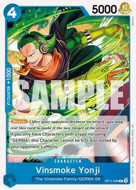 Vinsmoke Yonji (OP11-046) A Fist of Divine Speed