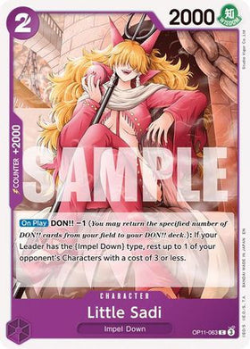 Little Sadi (OP11-063) A Fist of Divine Speed