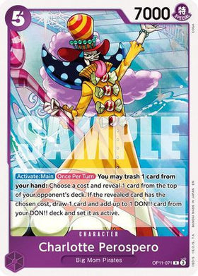 Charlotte Perospero (OP11-071) A Fist of Divine Speed Foil