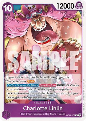 Charlotte Linlin (OP11-073) A Fist of Divine Speed Foil