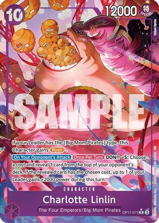 Charlotte Linlin (Alternate Art) (OP11-073) A Fist of Divine Speed Foil