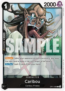 Caribou (OP11-083) A Fist of Divine Speed Foil