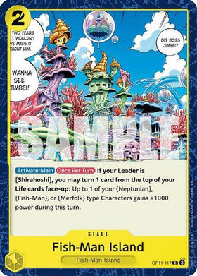 Fish-Man Island (OP11-117) A Fist of Divine Speed