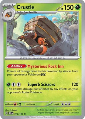 Crustle - 012/182 12 - SV10 Destined Rivals Reverse Holofoil