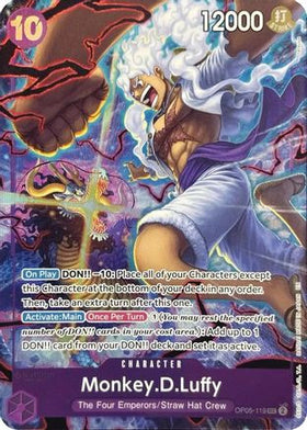 Monkey.D.Luffy (119) (English Version 2nd Anniversary Set) (OP05-119) One Piece Promotion Cards Foil