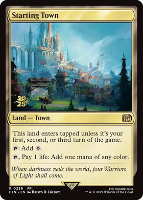 Starting Town