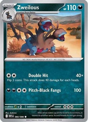 Zweilous 66 - SV White Flare Reverse Holofoil