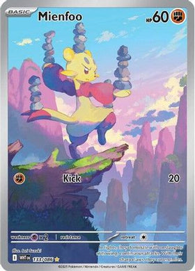 Mienfoo - 133/086 133 - SV White Flare Holofoil