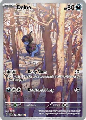 Deino - 146/086 146 - SV White Flare Holofoil