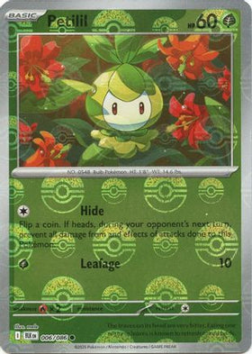 Petilil (Poke Ball Pattern) 6 - SV Black Bolt Holofoil