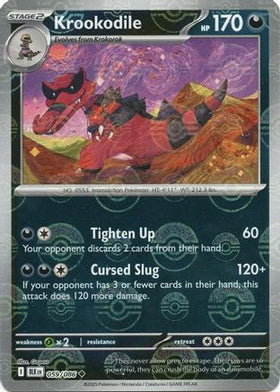 Krookodile (Poke Ball Pattern) 59 - SV Black Bolt Holofoil