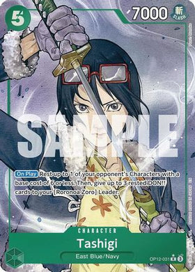 Tashigi (Alternate Art) (OP12-031) Legacy of the Master Foil