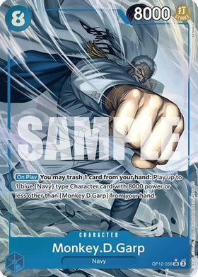 Monkey.D.Garp (Alternate Art) (OP12-056) Legacy of the Master Foil