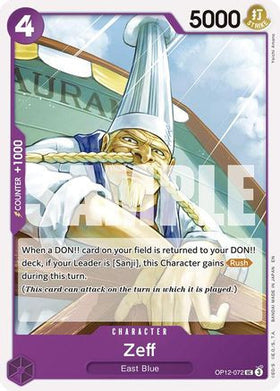 Zeff (OP12-072) Legacy of the Master