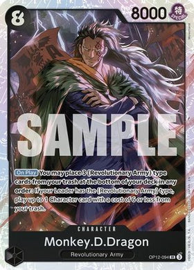 Monkey.D.Dragon (OP12-094) Legacy of the Master Foil