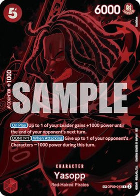 Yasopp (SP) (OP09-013) Legacy of the Master Foil