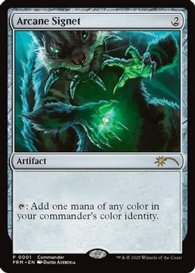 Arcane Signet (CommandFest 2025) (MFP-001) - MagicFest Cards Foil (LP)