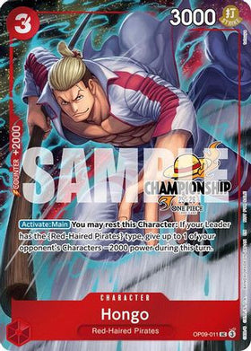 Hongo (CS 25-26 Celebration Pack) (OP09-011) One Piece Promotion Cards Foil