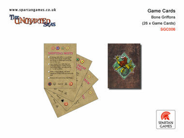 Uncharted Seas: Bone Griffons - Game Cards