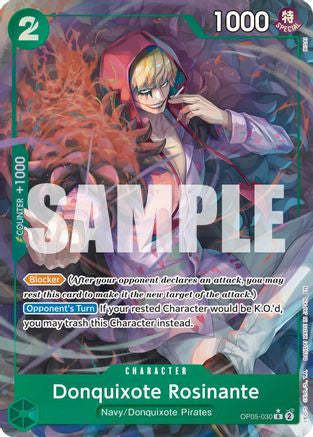 Donquixote Rosinante (Alternate Art) (OP05-030) Premium Booster -The Best- Vol. 2 Foil