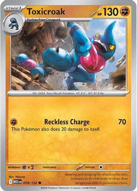 Toxicroak 79 - ME01 Mega Evolution