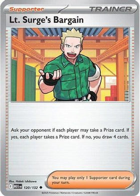 Lt. Surge's Bargain - 120/132 120 - ME01 Mega Evolution